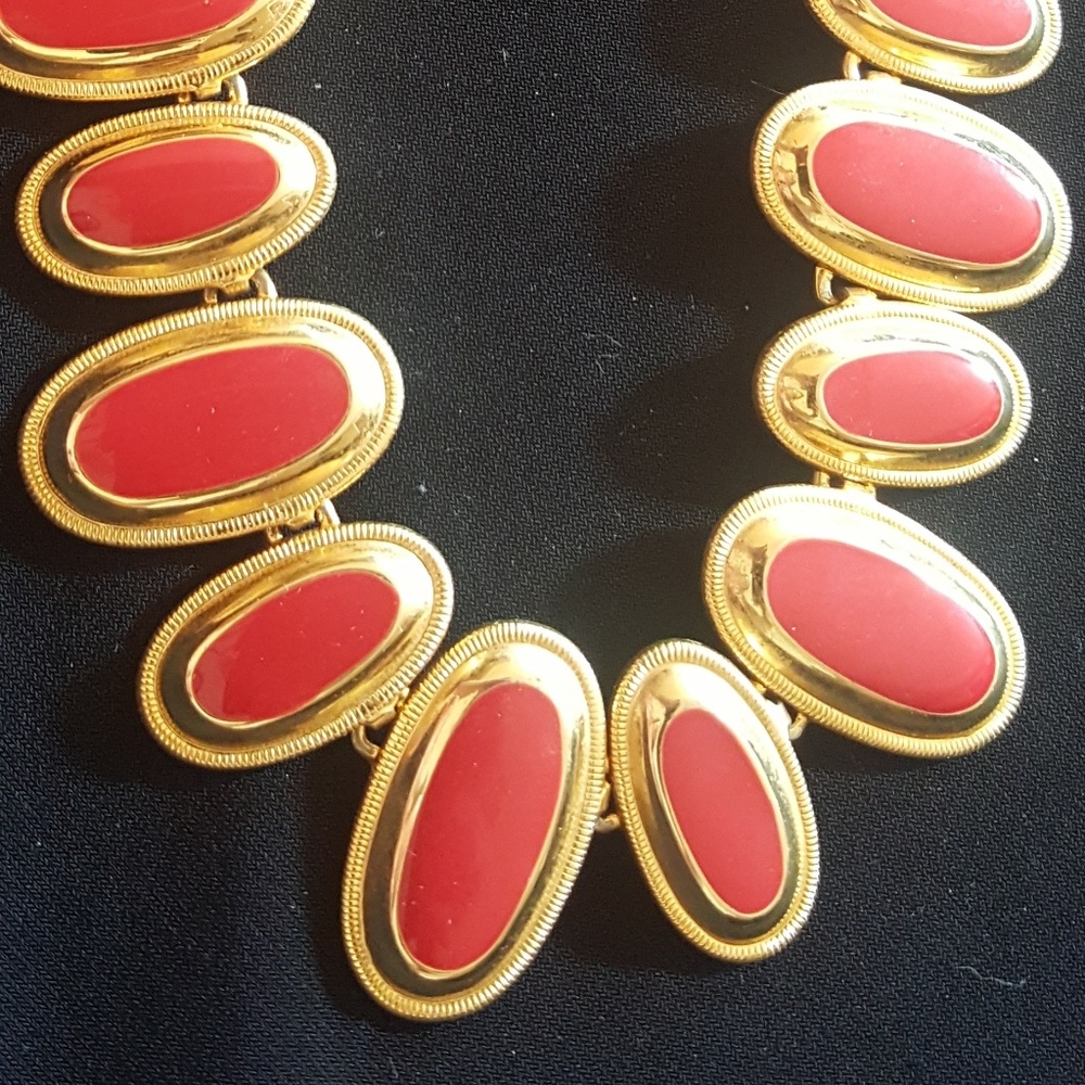 Red/Gold Necklace